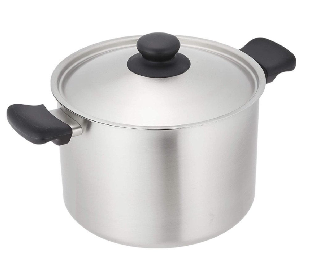 Stainless Steel Stock Deep Pot (3Ply) 22cm